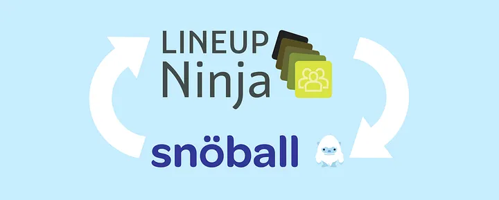 Lineup Ninja Integrates with Snöball